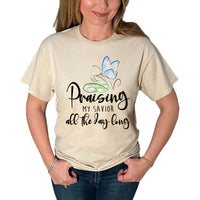 Thumbnail for Praising My Savior All The Day Long T-Shirt