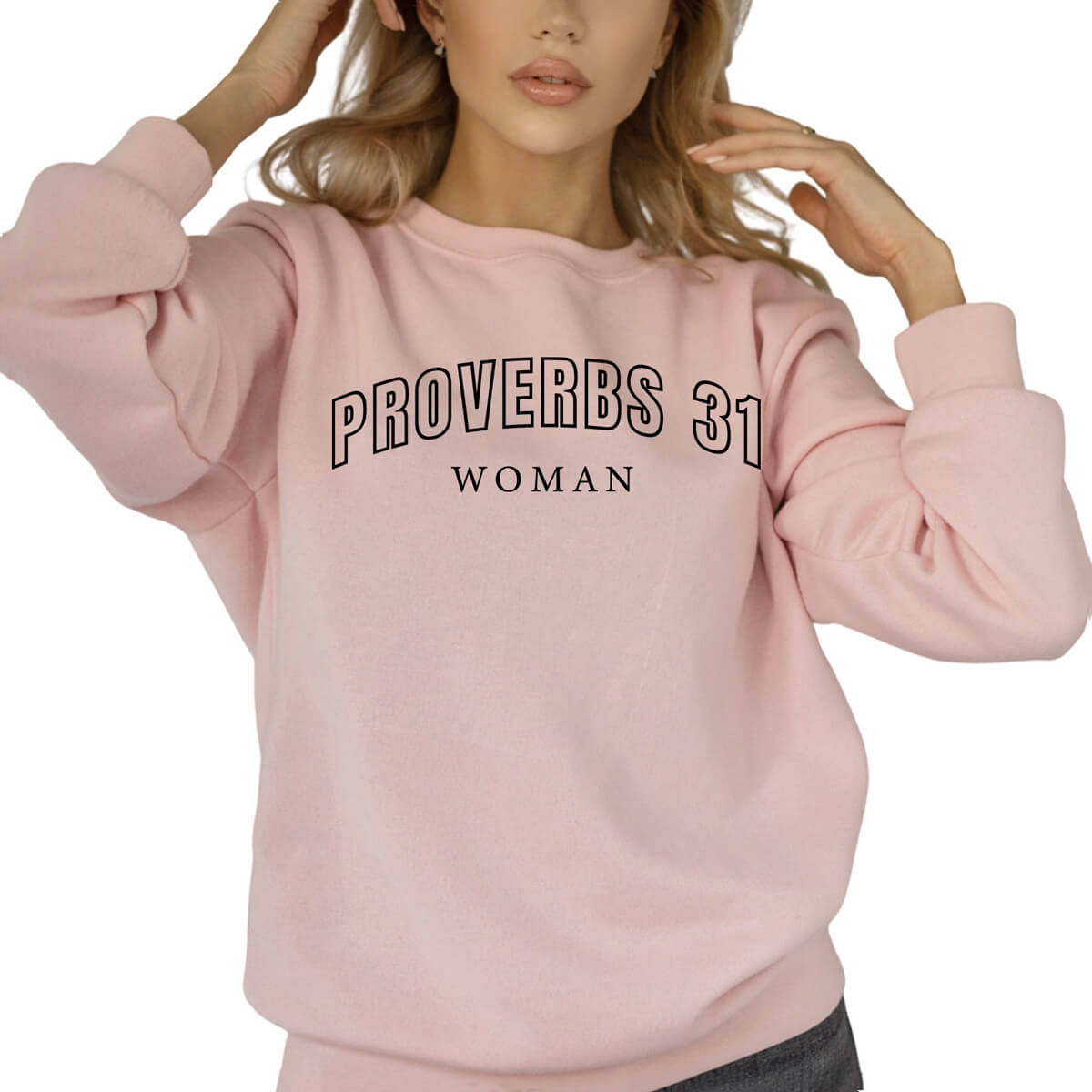 Proverbs 31 Woman Crewneck Sweatshirt