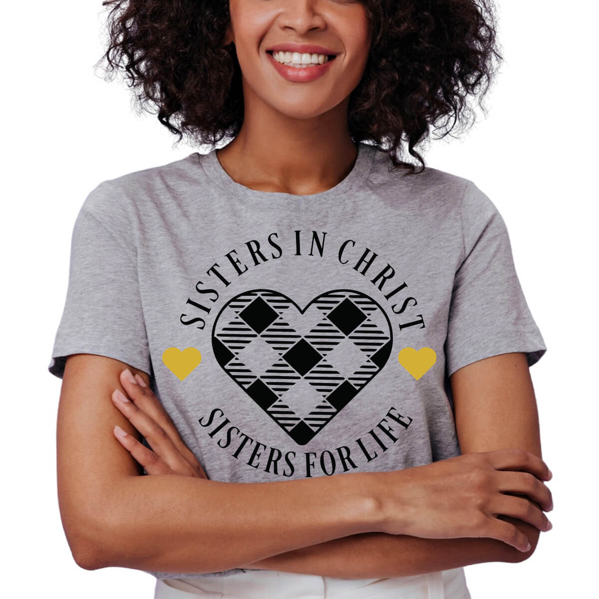 Sisters In Christ Sisters For Life T-Shirt
