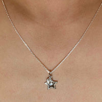 Thumbnail for Star And Heart Necklace Sterling Silver Jewelry