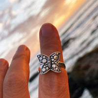 Thumbnail for Transformed Butterfly Ring Sterling Silver Jewelry