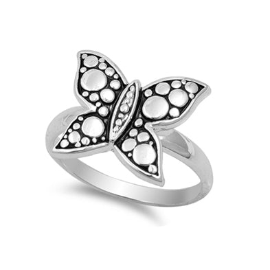 Transformed Butterfly Ring Sterling Silver Jewelry