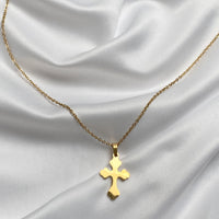 Thumbnail for Vintage Cross Necklace Gold Plated Stainless Steel Jewelry