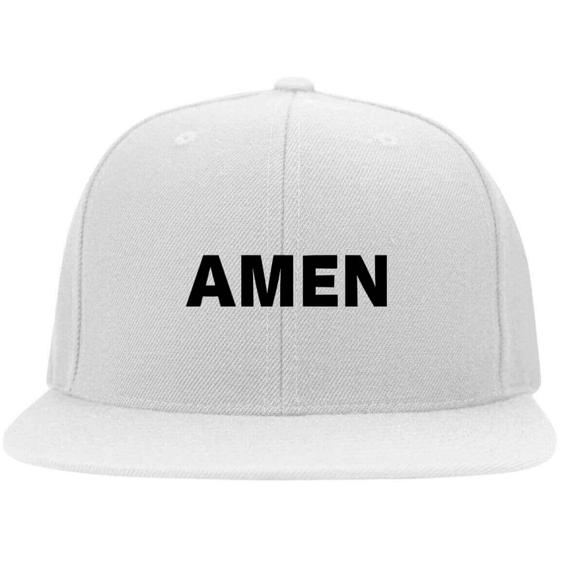 Amen Embroidered Fitted Cap