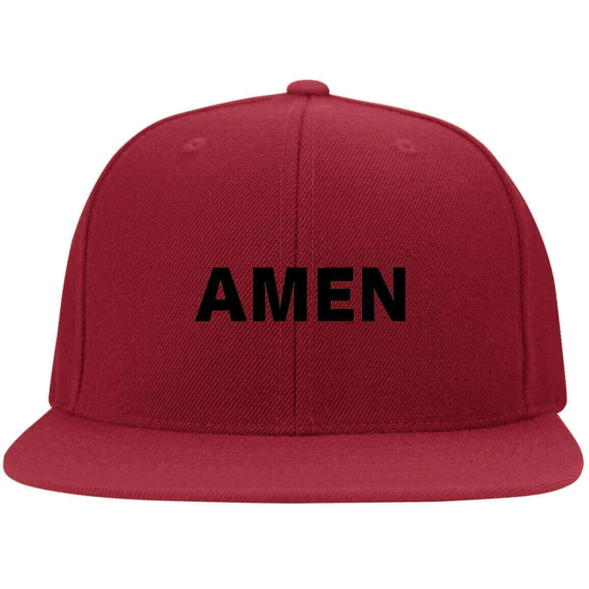 Amen Embroidered Fitted Cap