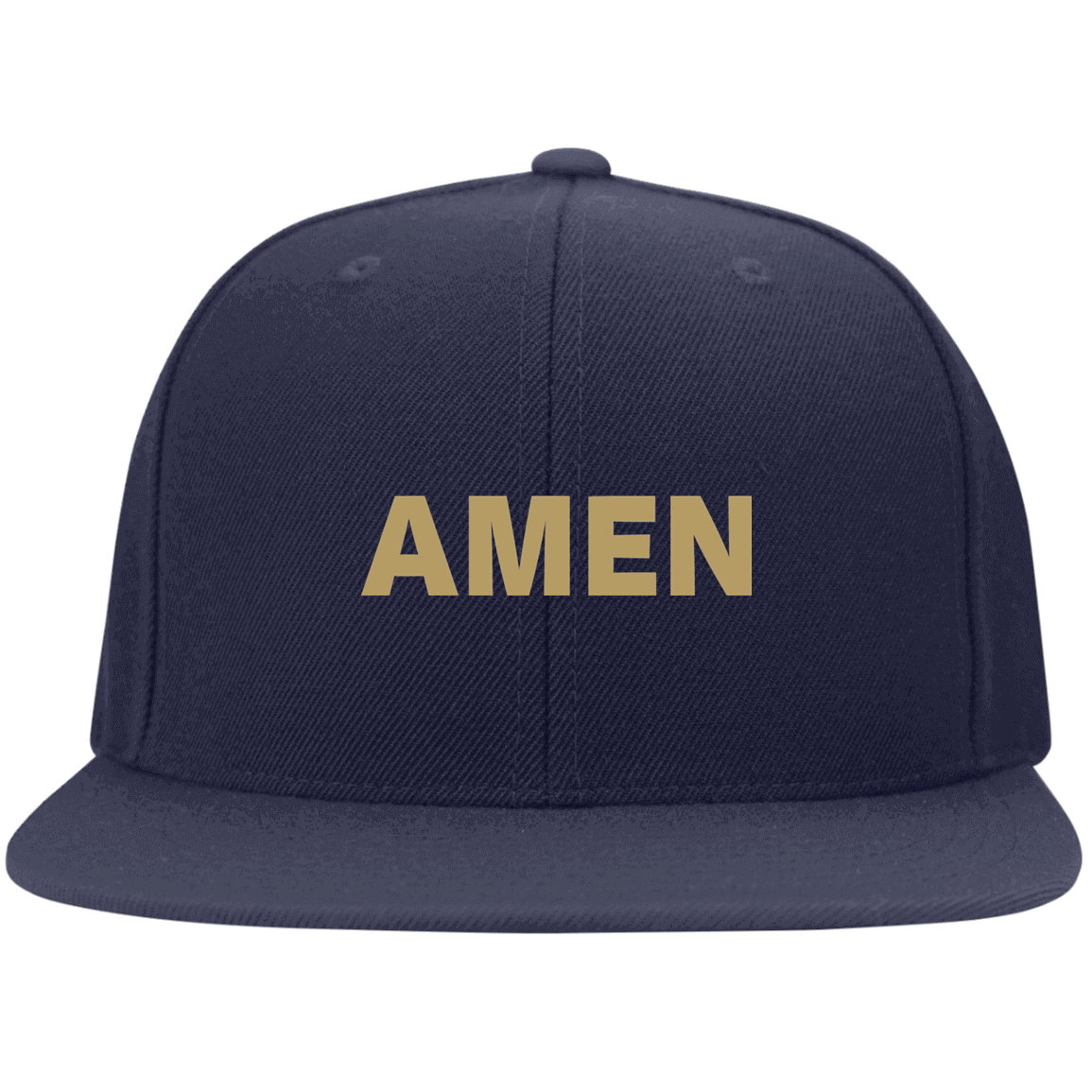 Amen Embroidered Fitted Cap