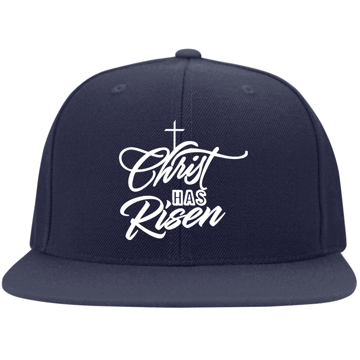 Christ Has Risen Embroidered Fitted Cap