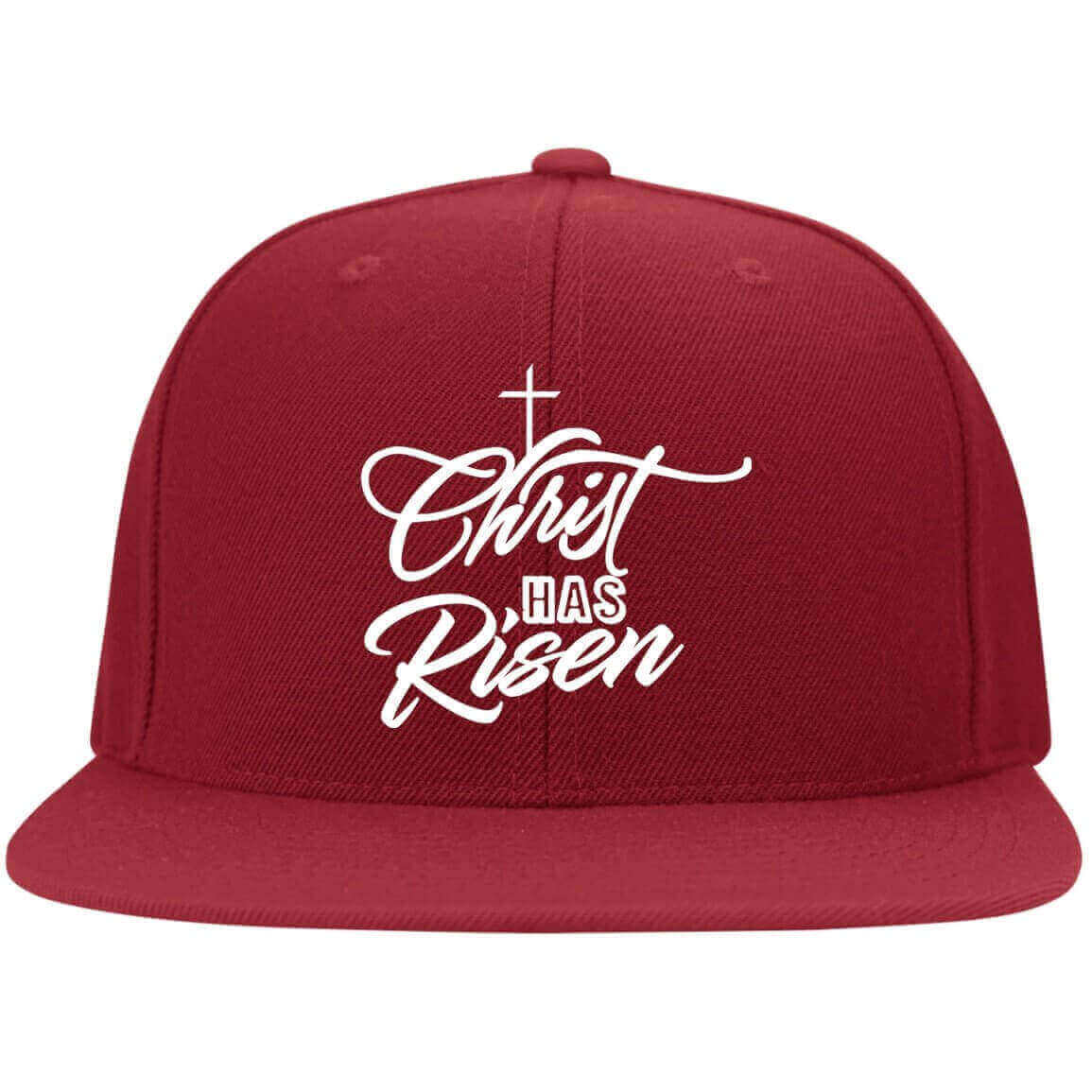 Christ Has Risen Embroidered Fitted Cap