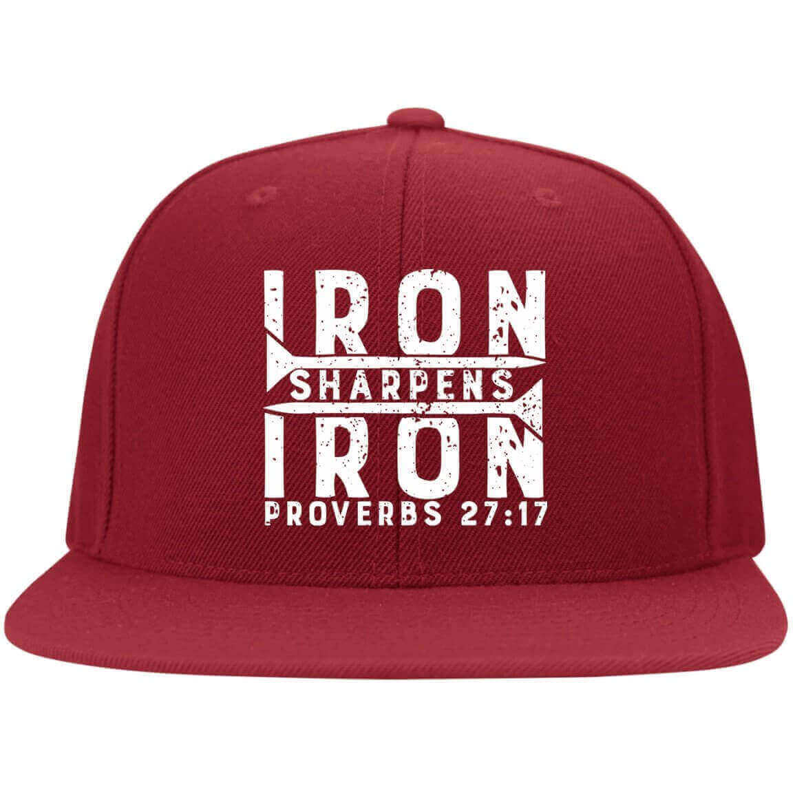 Iron Sharpens Iron Embroidered Fitted Cap
