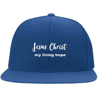 Thumbnail for Jesus Christ My Living Hope Embroidered Fitted Cap