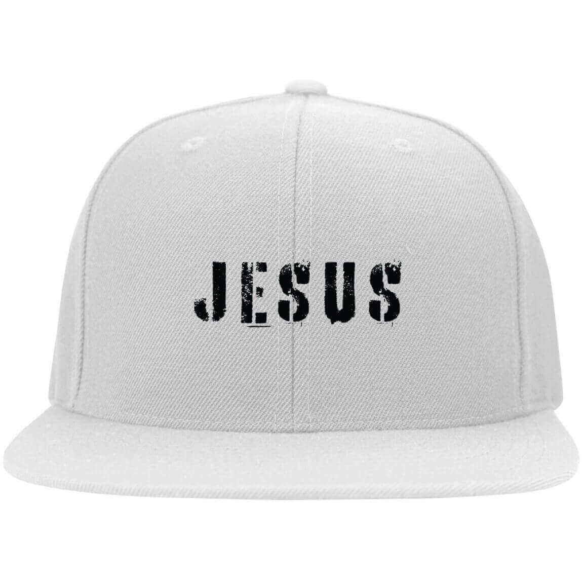 Jesus Embroidered Fitted Cap