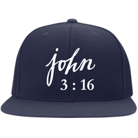 Thumbnail for John 3:16 Embroidered Fitted Cap
