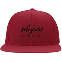 Thumbnail for Sola Gratia Grace Alone Embroidered Fitted Cap